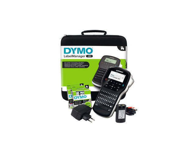 Labelprinter Dymo LM 280 qwerty 12mm koffer