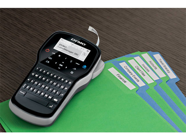 Labelprinter Dymo LM 280 qwerty 12mm koffer