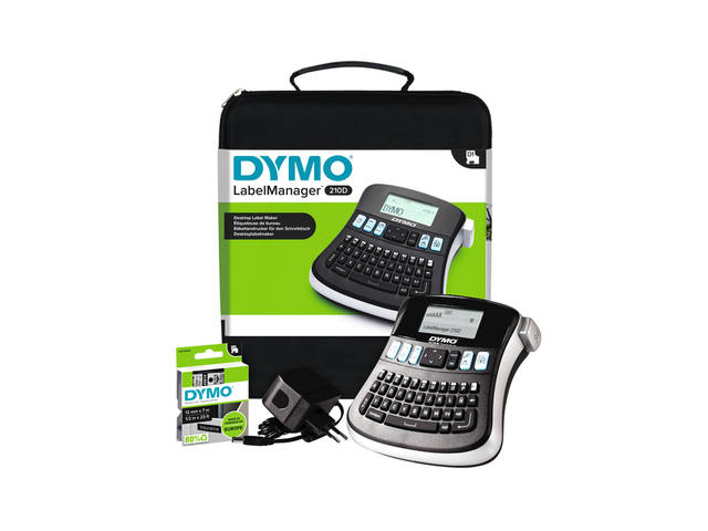 Labelprinter Dymo LM 210D qwerty 12mm koffer