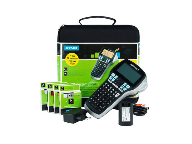 Labelprinter Dymo LM 420P abc 19mm koffer