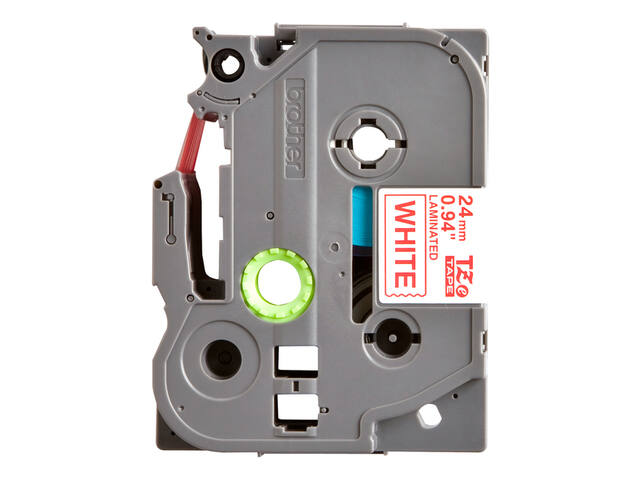 Labeltape Brother Ptouch TZe252 24mm wit