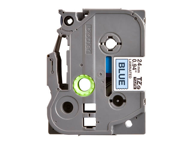 Labeltape Brother Ptouch TZe551 24mm blauw