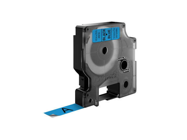 Labeltape Dymo LabelManager D1 polyester 12mm bl
