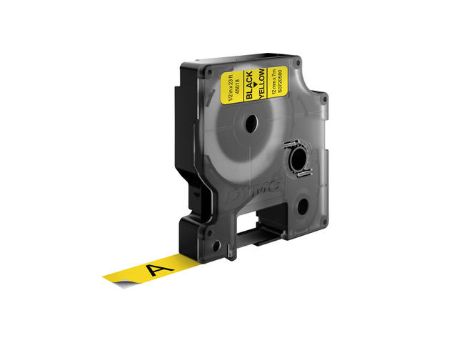 Labeltape Dymo LabelManager D1 polyester 12mm geel