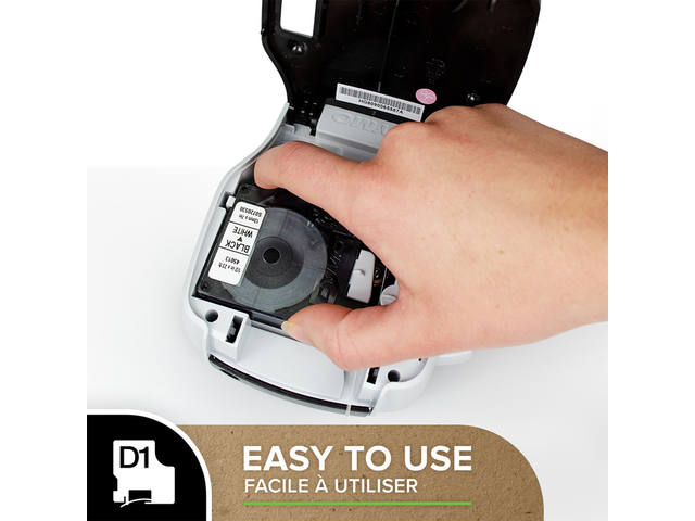 Labeltape Dymo LabelManager D1 polyester 12mm grn