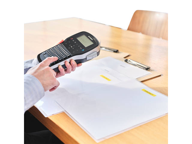 Labeltape Dymo LabelManager D1 polyester 19mm geel