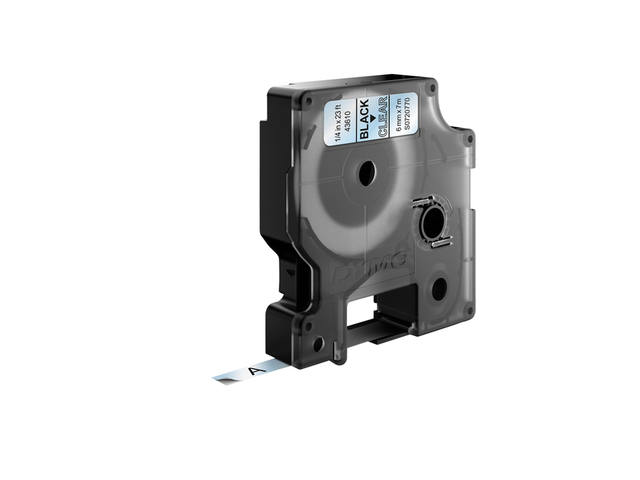 Labeltape Dymo LabelManager D1 polyester 6mm trns