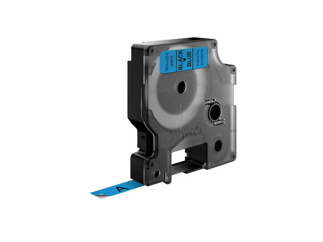 Labeltape Dymo LabelManager D1 polyester 9mm blauw
