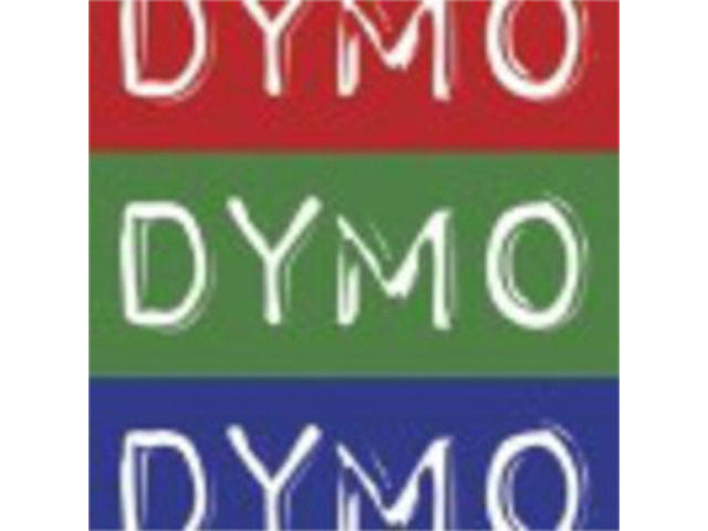 Relieftape Dymo embossing vinyl 9mm 3 stuks