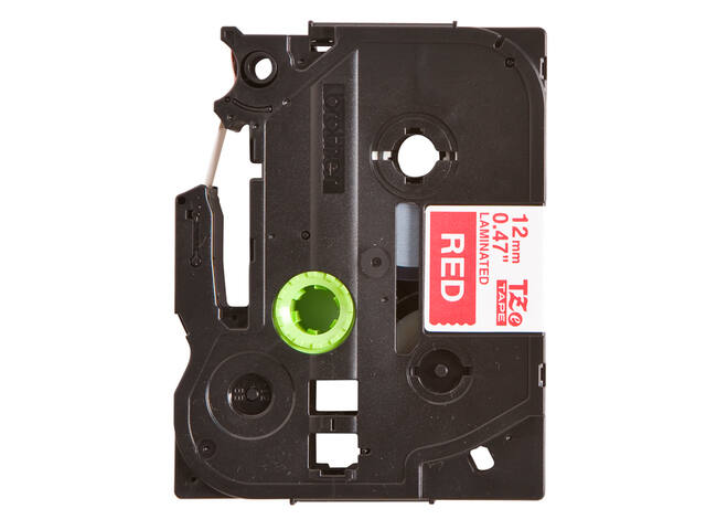 Labeltape Brother Ptouch TZe435 12mm rood