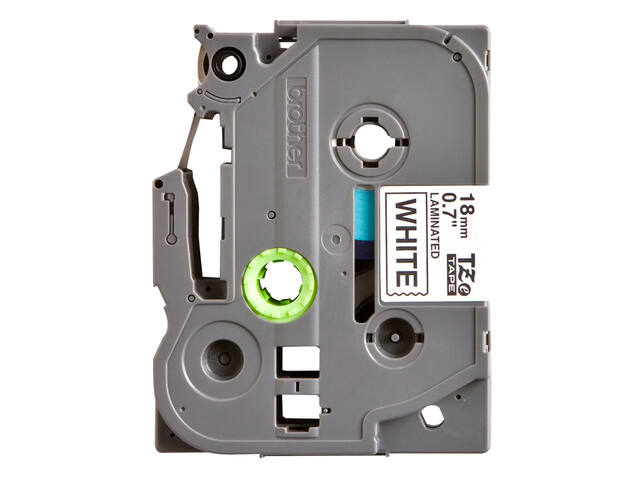Labeltape Brother Ptouch TZe241 18mm wit
