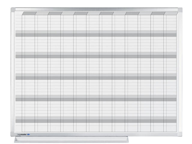 Planbord LM 90x120cm jaarplanner horizontaal
