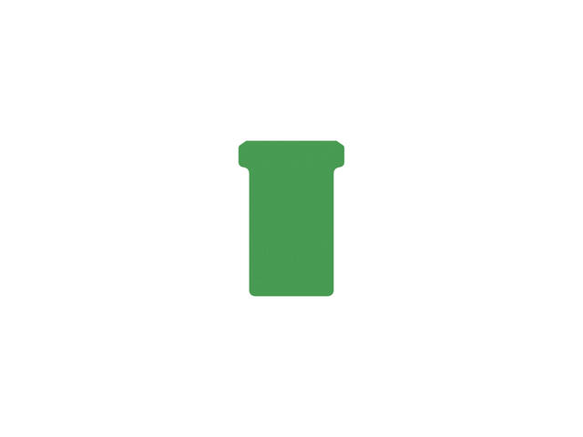 T-kaart Djois formaat 2 48mm groen 100st