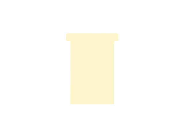 T-kaart Djois formaat 3 77mm beige 100st