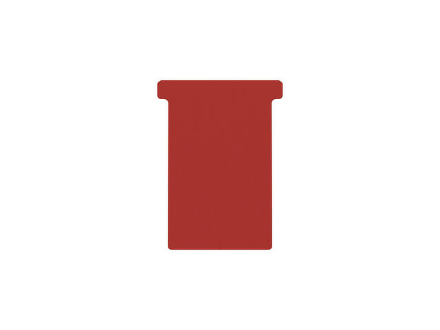 T-kaart Djois formaat 3 77mm rood 100st