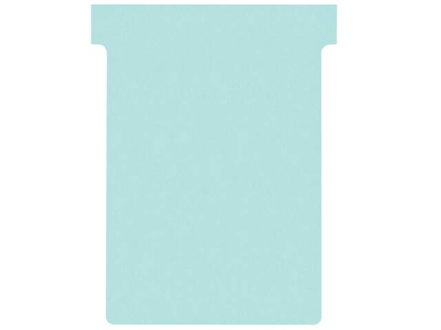 T-kaart Nobo nr.3 80mm blauw 100 stuks