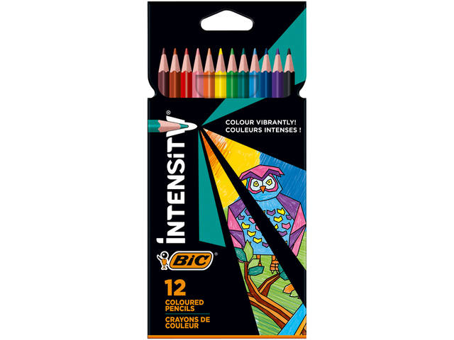 Kleurpotlood Bic Intensity assorti