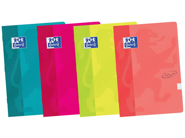 Schrift Oxford School Touch A5 lijn 72pag 80gr ass