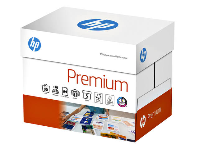 Kopieerpapier HP Premium A4 90gr wit