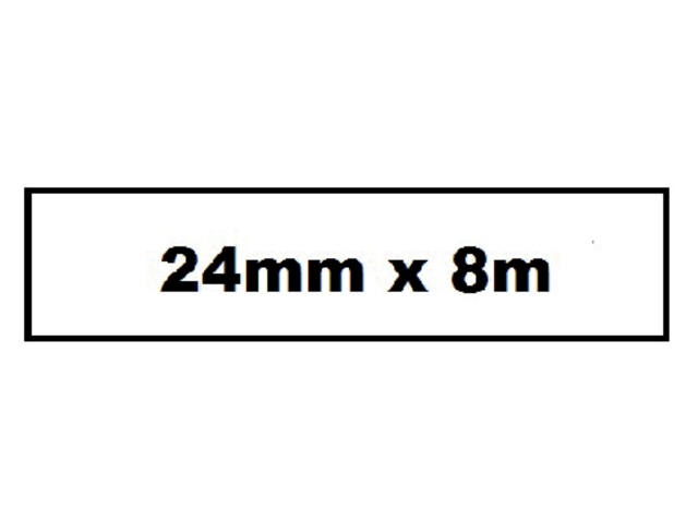 Labeltape Quantore Tze-251 24mmx8m zw/wt