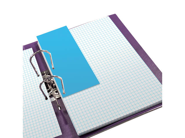 Scheidingsstrook Oxford duo 240x105mm blauw 60st