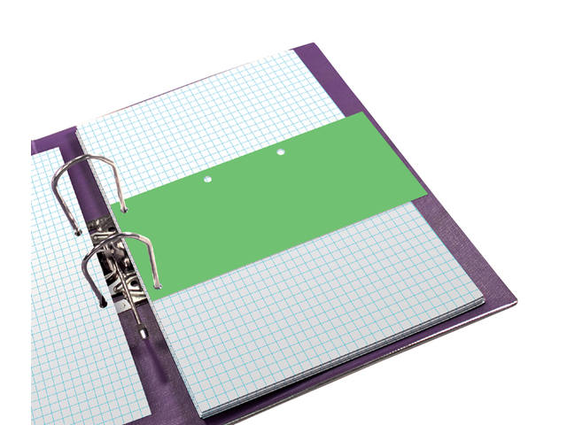 Scheidingsstrook Oxford duo 240x105mm groen 60st