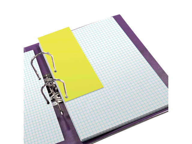 Scheidingsstrook Oxford duo 240x105mm geel 60st