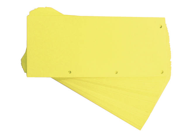Scheidingsstrook Oxford duo 240x105mm geel 60st