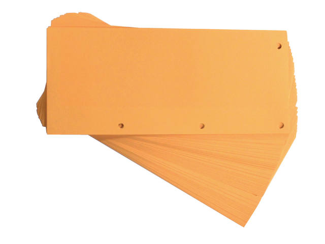 Scheidingsstrook Oxford duo 240x105mm oranje 60st