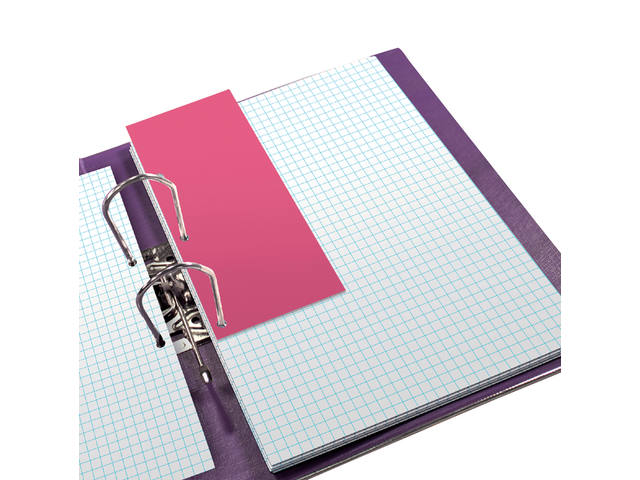 Scheidingsstrook Oxford duo 240x105mm roze 60st
