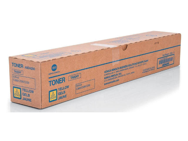 Tonercartridge Konica Min A8DA250 TN-324Y geel