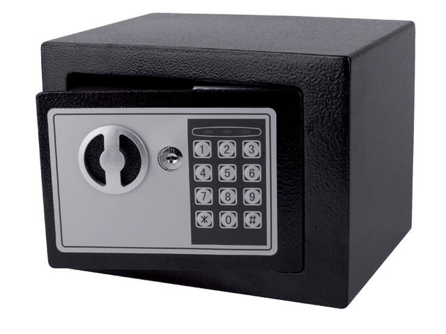 Kluis Pavo mini 230x170x170mm elektronisch zwart