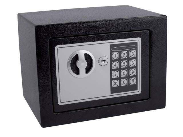 Kluis Pavo mini 230x170x170mm elektronisch zwart