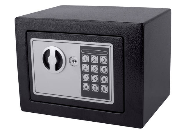 Kluis Pavo mini 230x170x170mm elektronisch zwart