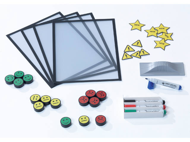 Verbeterbord  starterkit visual mgmt 90x120cm