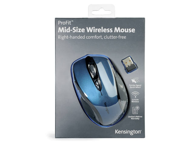 Muis Kensington draadloos pro fit blauw
