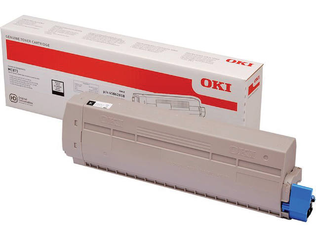 Toner Oki 45862818 zwart