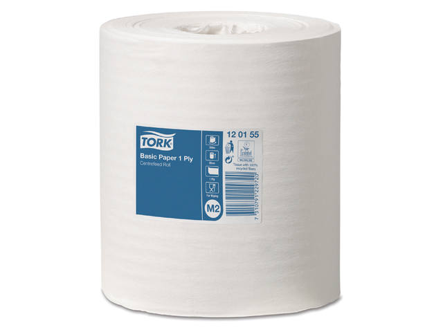 Poetspapier Tork M2 Universal 1laags 300m wit