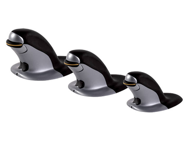 Ergonomische muis Fellowes Penguin draadloos large