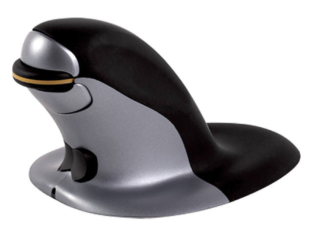 Ergonomische muis Fellowes Penguin draadloos large