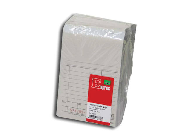 Kassablok Expres SI-40925 100x158mm 50x2vel