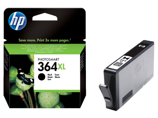 Inktcartridge HP CN684EE 364XL zwart
