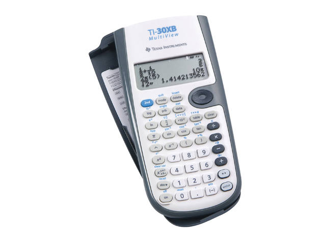 Rekenmachine Texas TI-30XB multiview