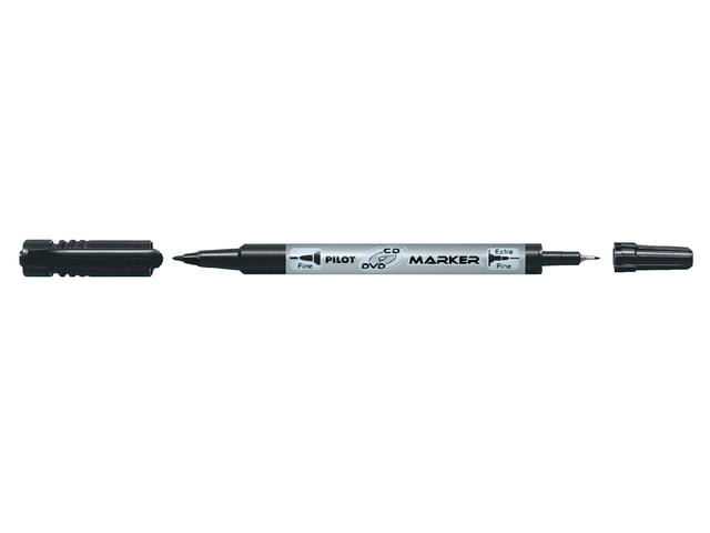 CD marker PILOT twin F en EF zwart