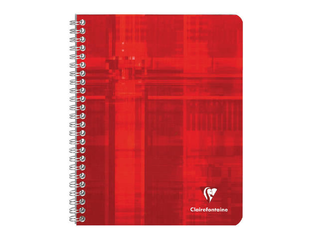 Schrift Clairefontaine A4 lijn 100pag 90gr ass