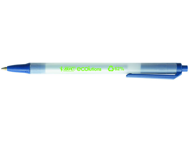 Balpen Bic ecolutions M blauw