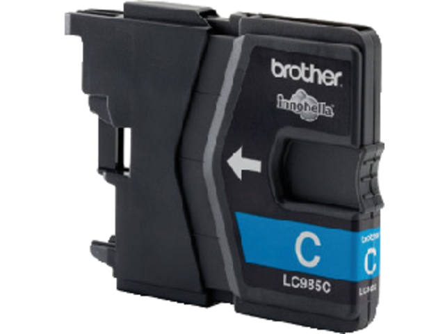 Inktcartridge Brother LC-985C blauw