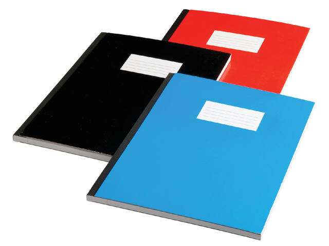 Schrift Qbasic A5 harde kaft lijn 160blz ass