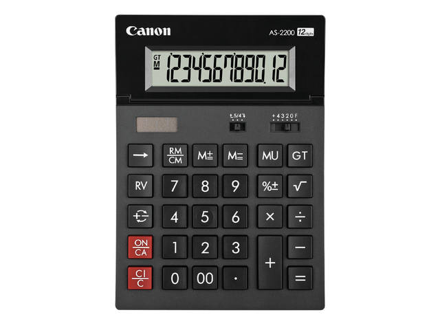 Rekenmachine Canon AS-2200