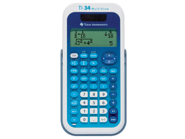 Rekenmachine Texas TI-34 multiview